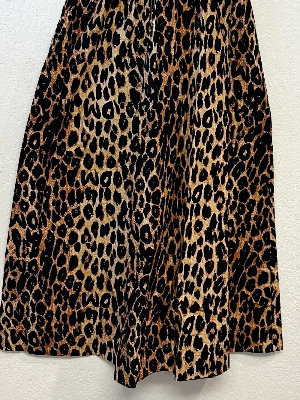 Damson Madder Malinda Smocked Animal Cheetah Midi Dress NWT Size EU 6/ US 2 - Picture 8 of 15